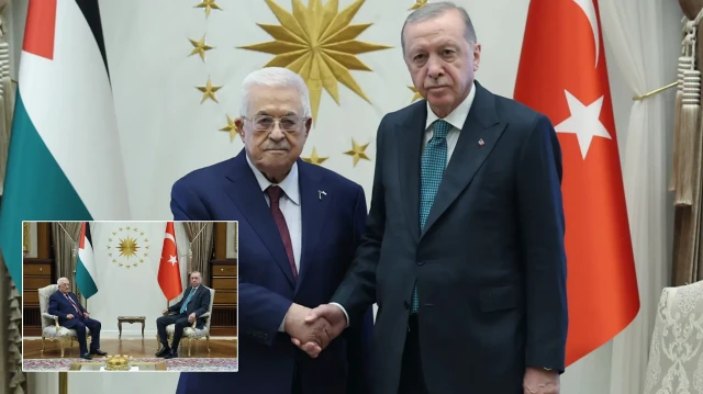 cumhurbaskani erdogan filistin devlet baskani abbasi kabul etti bmde filistinin sesi olacagiz 6j8uNGvY