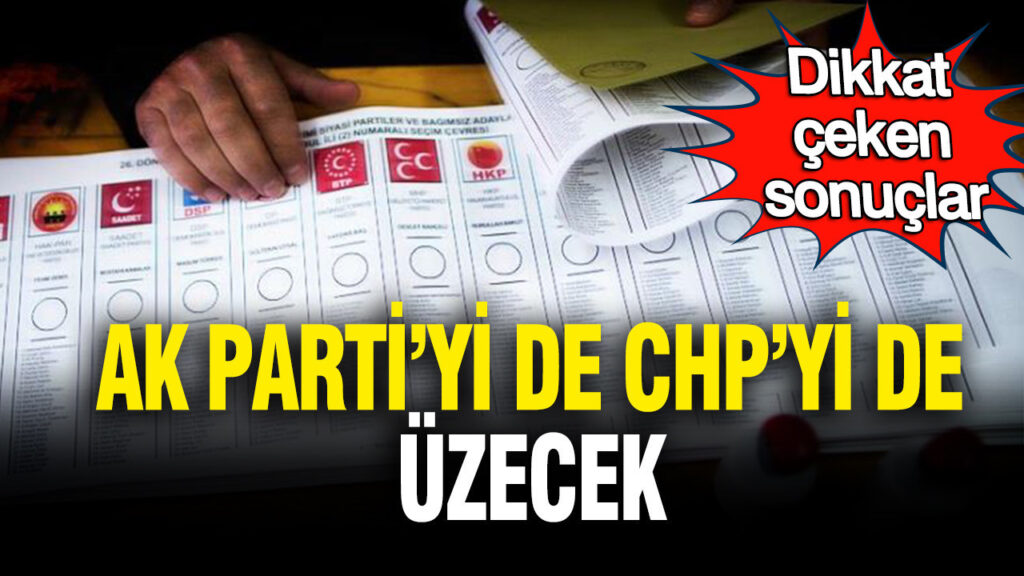 Siyasi Denge Değişiyor: AK Parti ve CHP İçin Üzücü Gelişmeler